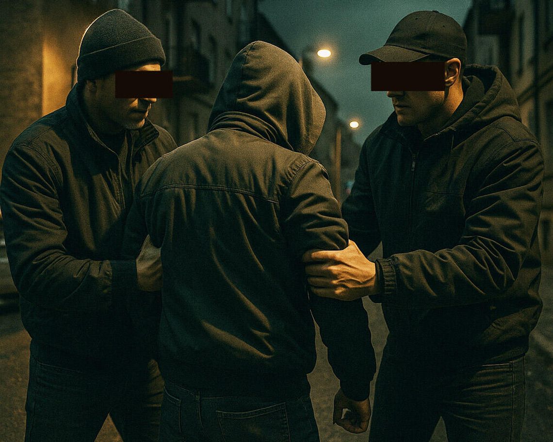 Wyszedł z psem, przyczepiło się do niego dwóch typów. Został brutalnie pobity, bo nie dał im papierosa