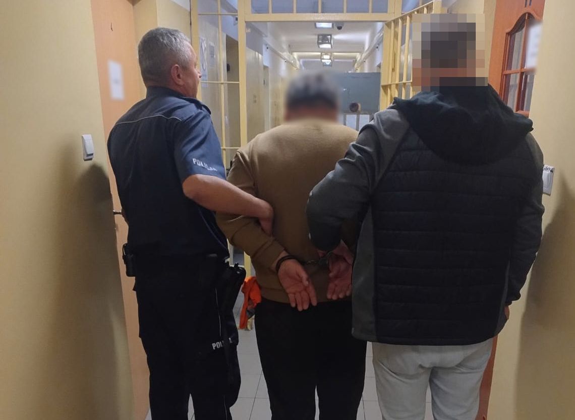 Zablokował przejazd tirem i odepchnął policjanta. 62-letni kierowca z Ukrainy wydalony z Polski