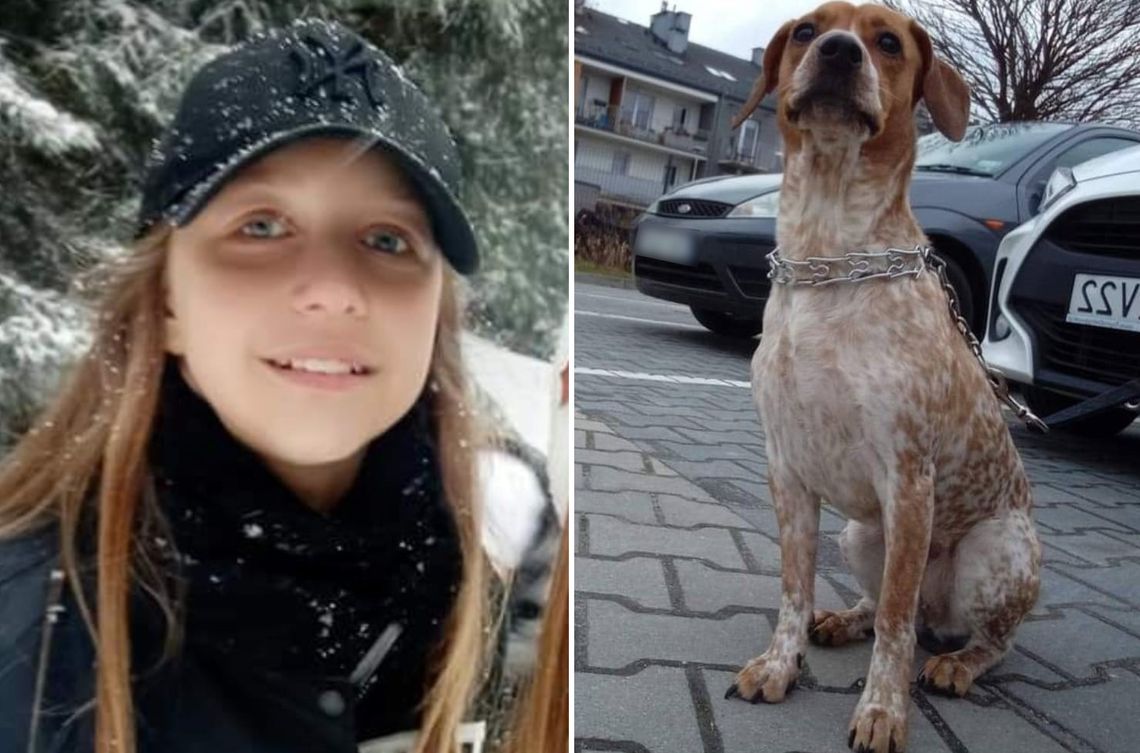 Zaginęła 13-letnia Julia Rymska. Wyszła na wieczorny spacer z psem i już nie wróciła do domu