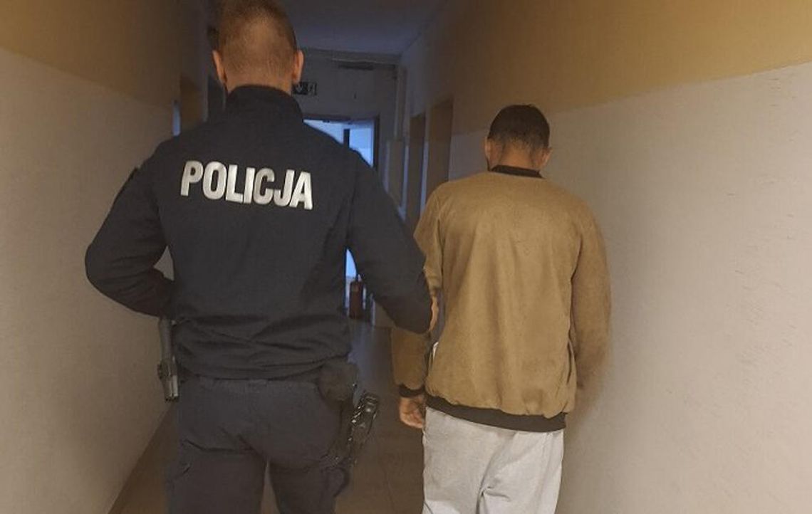 Zamiast zatrzymać się do kontroli drogowej, zaczął jechać na policjanta. Odpowie za napaść przy użyciu pojazdu