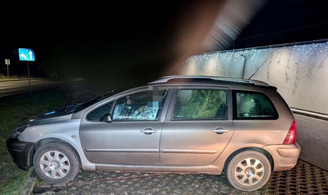 Zapakował dwie choinki do samochodu i odjechał bez płacenia. Mężczyzna miął 2 promile