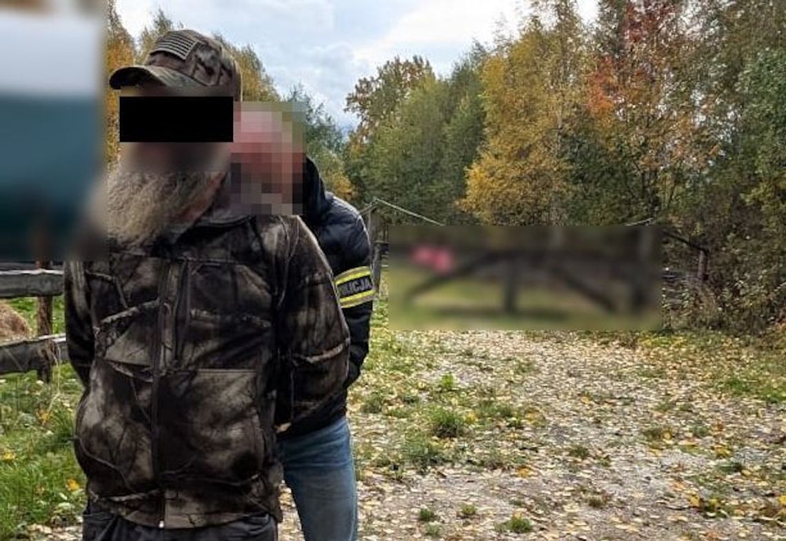 Zapuścił brodę i ukrył się na farmie krów w górach. Dopadli go lubelscy „łowcy głów” Zapuścił brodę i ukrył się na farmie krów w górach. Dopadli go lubelscy „łowcy głów”