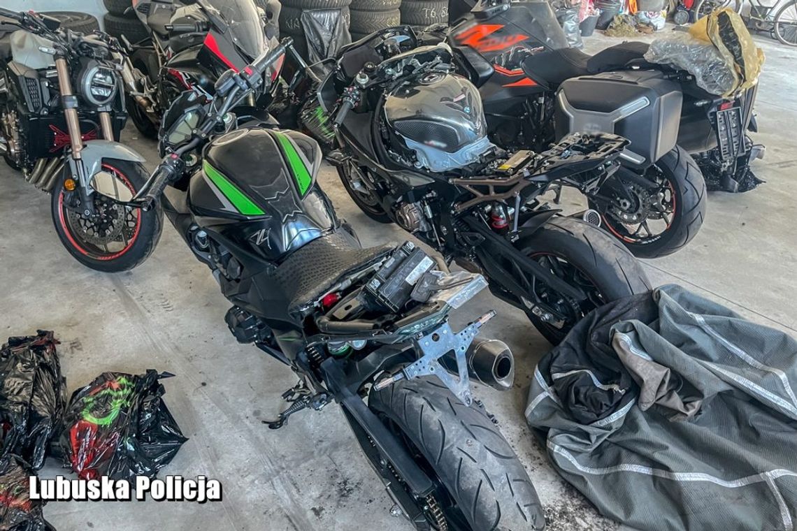 Zatrzymani paserzy mieli kradzione motocykle warte ćwierć miliona [ZDJĘCIA]