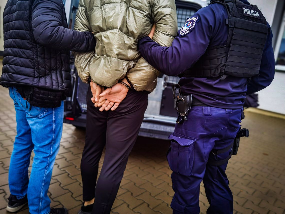 Zatrzymanie 28-latka ściganego za przestępstwa narkotykowe. Trafił do więzienia na ponad cztery lata