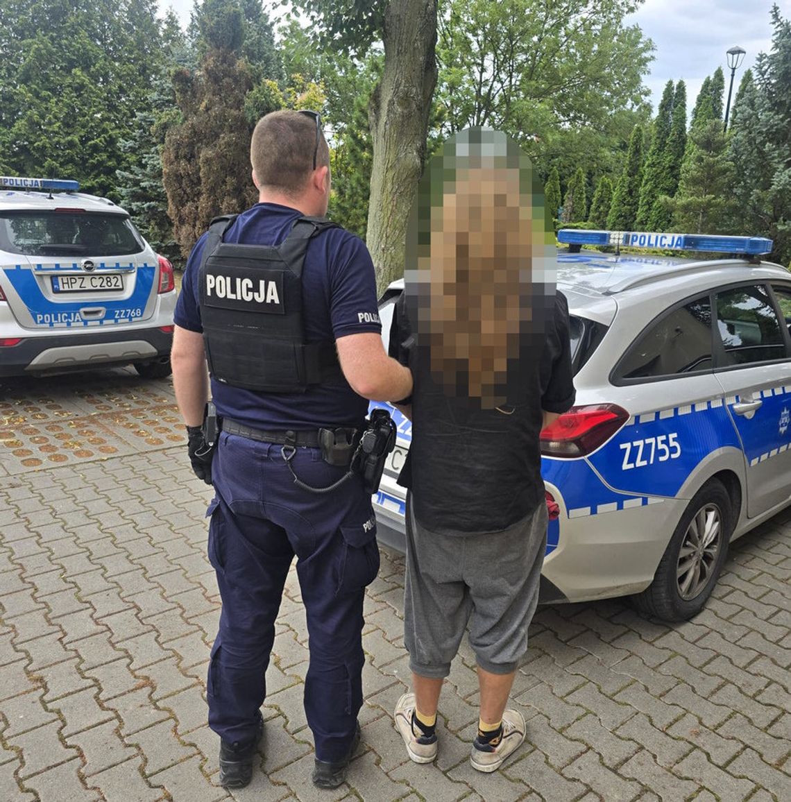 Zatrzymanie na budowie. 31-latek wybił okno, żeby zemścić się na rodzinie swojej byłej dziewczyny