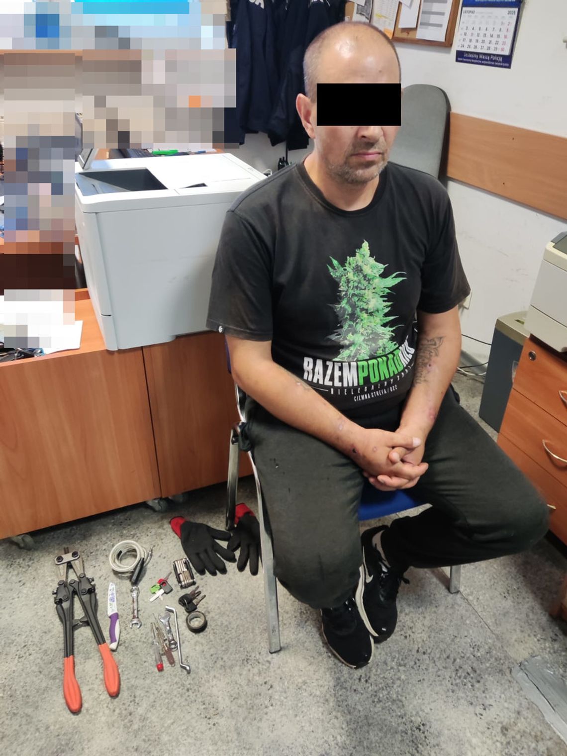 Zatrzymany seryjny złodziej rowerów. 46-latek niedawno wyszedł z więzienia, grozi mu szybki powrót