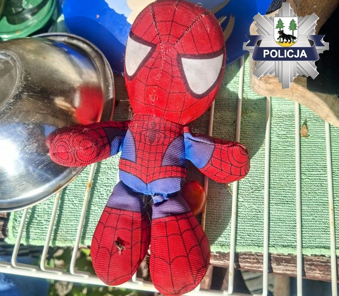 Zgłosił martwe niemowlę na drodze. Po przyjeździe policji okazało się, że to maskotka Spider-Mana