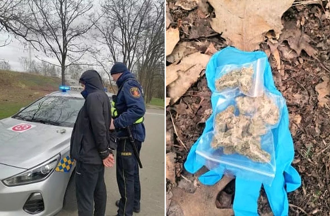 Zgubił go młody wygląd. Strażnicy wzięli go za wagarowicza, okazało się, że 25-latek ma narkotyki