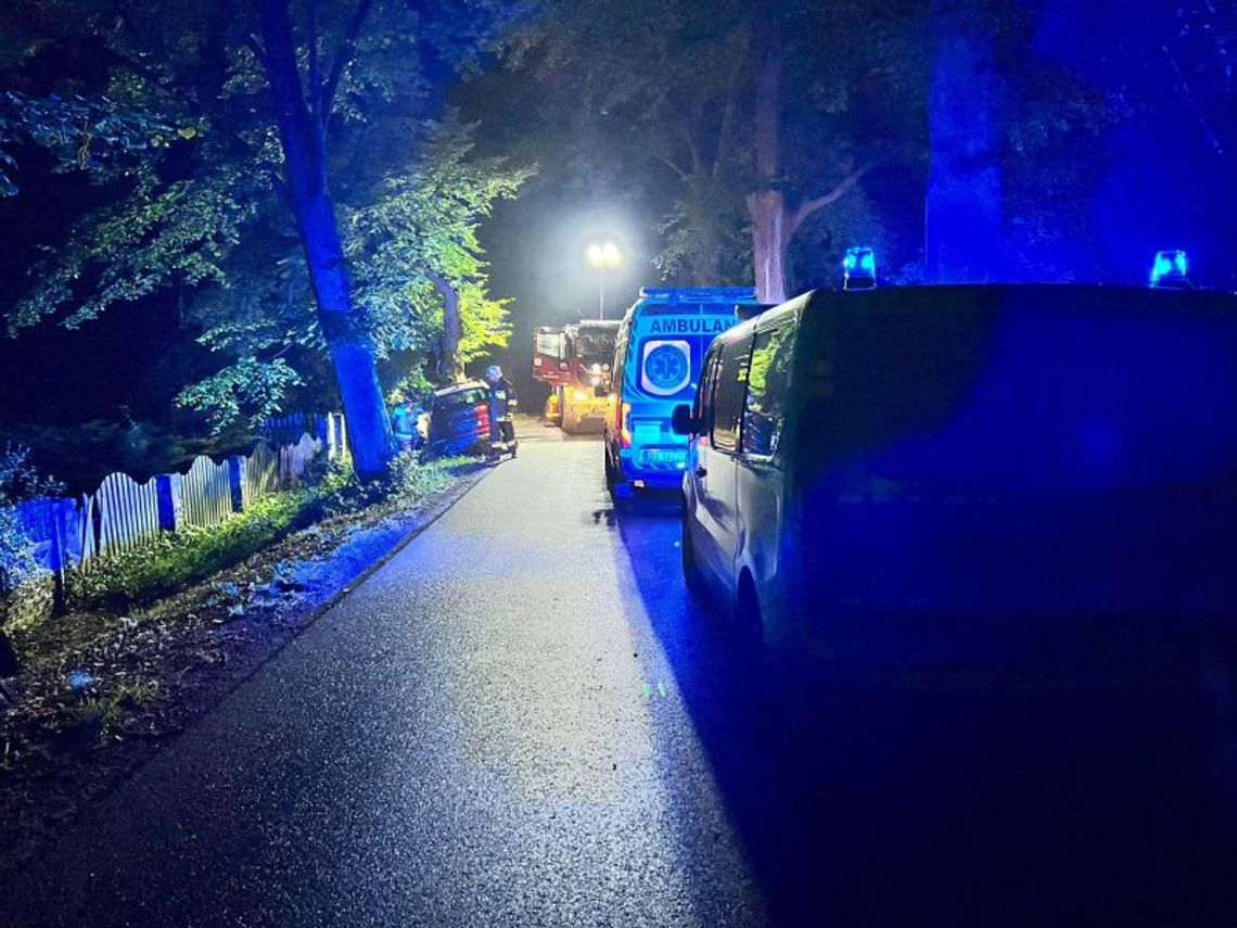 Zjechała z drogi i uderzyła w drzewo. 24-letnia kierująca była pod wpływem narkotyków Zjechała z drogi i uderzyła w drzewo. 24-letnia kierująca była pod wpływem narkotyków