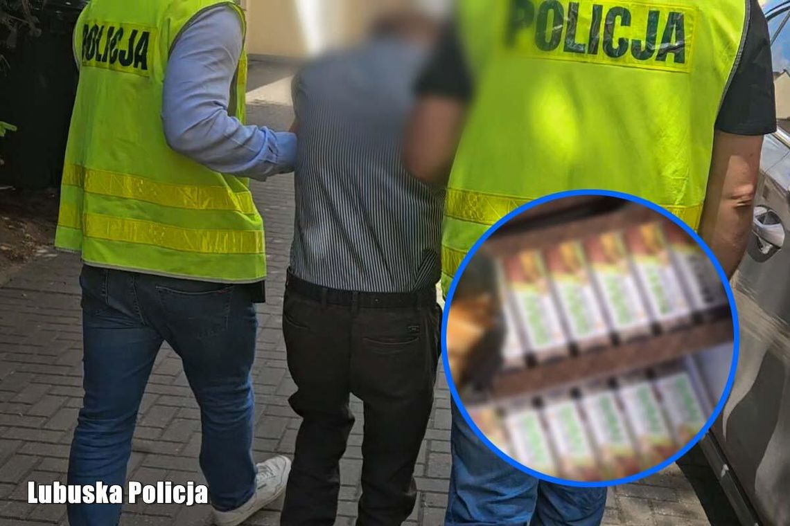 Złodziej dubajskiej czekolady grasował w trzech powiatach. Miał jej pełno w bagażniku