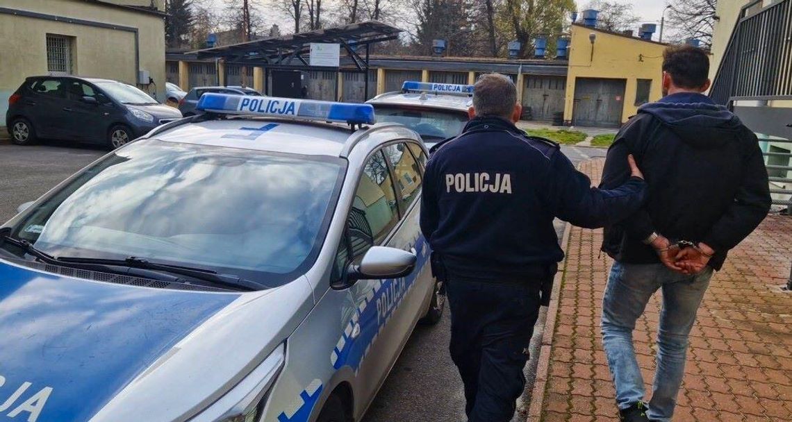 Złodziej toyoty zatrzymany po krótkim pościgu. Kilka godzin wcześniej auto skradziono w Czechach