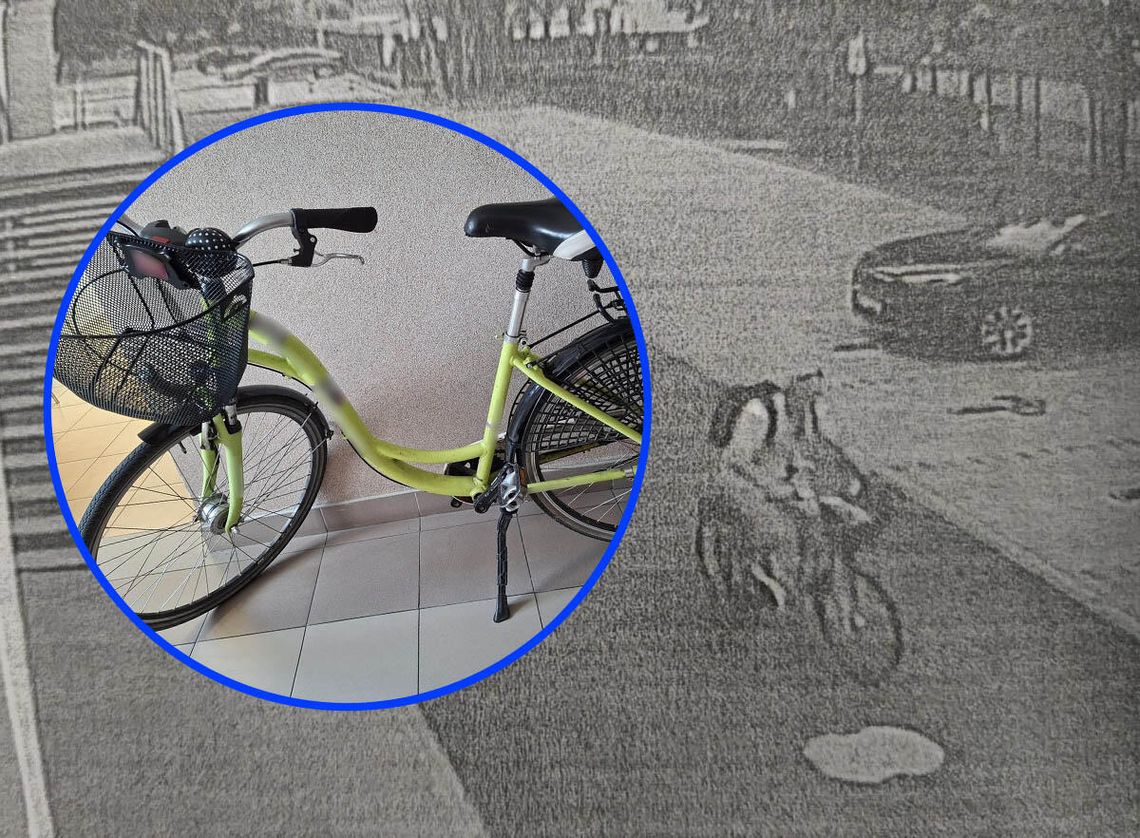 Złodziej zabrał rower, a potem bał się, że sam zostanie okradziony, więc przypiął go do stojaka