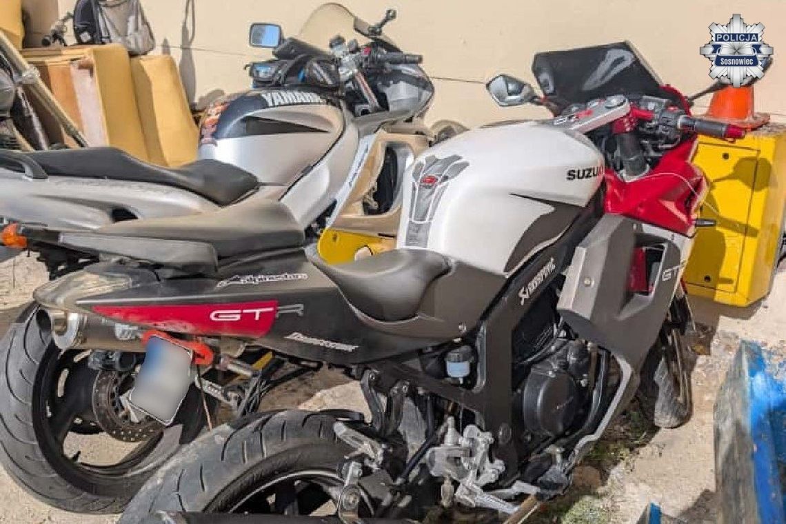 Złodziejska para zatrzymana. 27-latka i o rok młodszy mężczyzna kradli motocykle w dwóch miastach