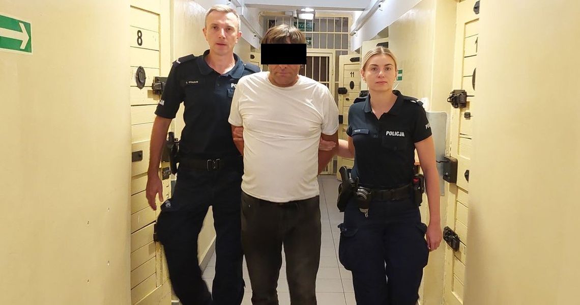 Zmuszał nożem teściową do wydania renty. Znęcał się nad nią od dawna, został aresztowany