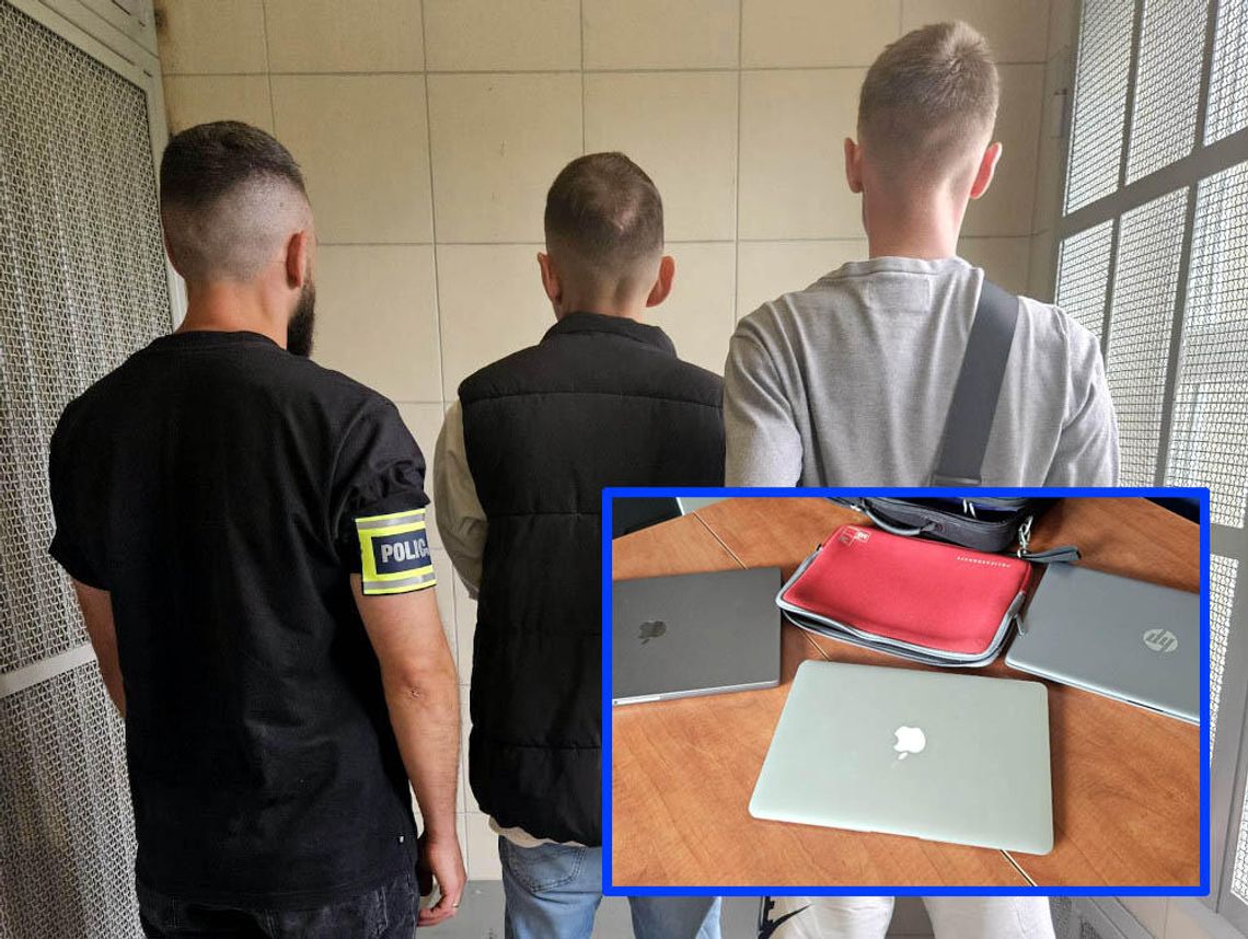 Znany policji rzezimieszek miał trzy laptopy i nie potrafił się wytłumaczyć. Okazało się, że wraca z włamu Znany policji rzezimieszek miał trzy laptopy i nie potrafił się wytłumaczyć. Okazało się, że wraca z włamu