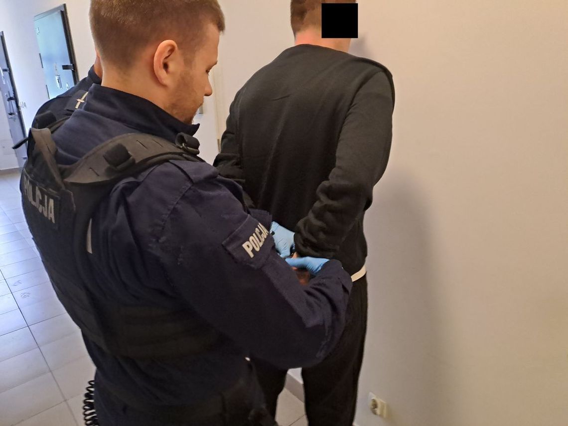 Znęcał się nad rodziną, podczas interwencji uderzył policjanta. 33-latek tymczasowo aresztowany
