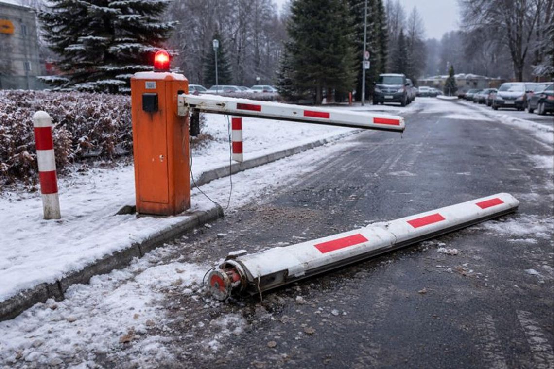 Zobaczył, że kobieta nie potrafi otworzyć szlabanu, więc go wyłamał. Teraz mężczyźnie grozi 5 lat Zobaczył, że kobieta nie potrafi otworzyć szlabanu, więc go wyłamał. Teraz mężczyźnie grozi 5 lat