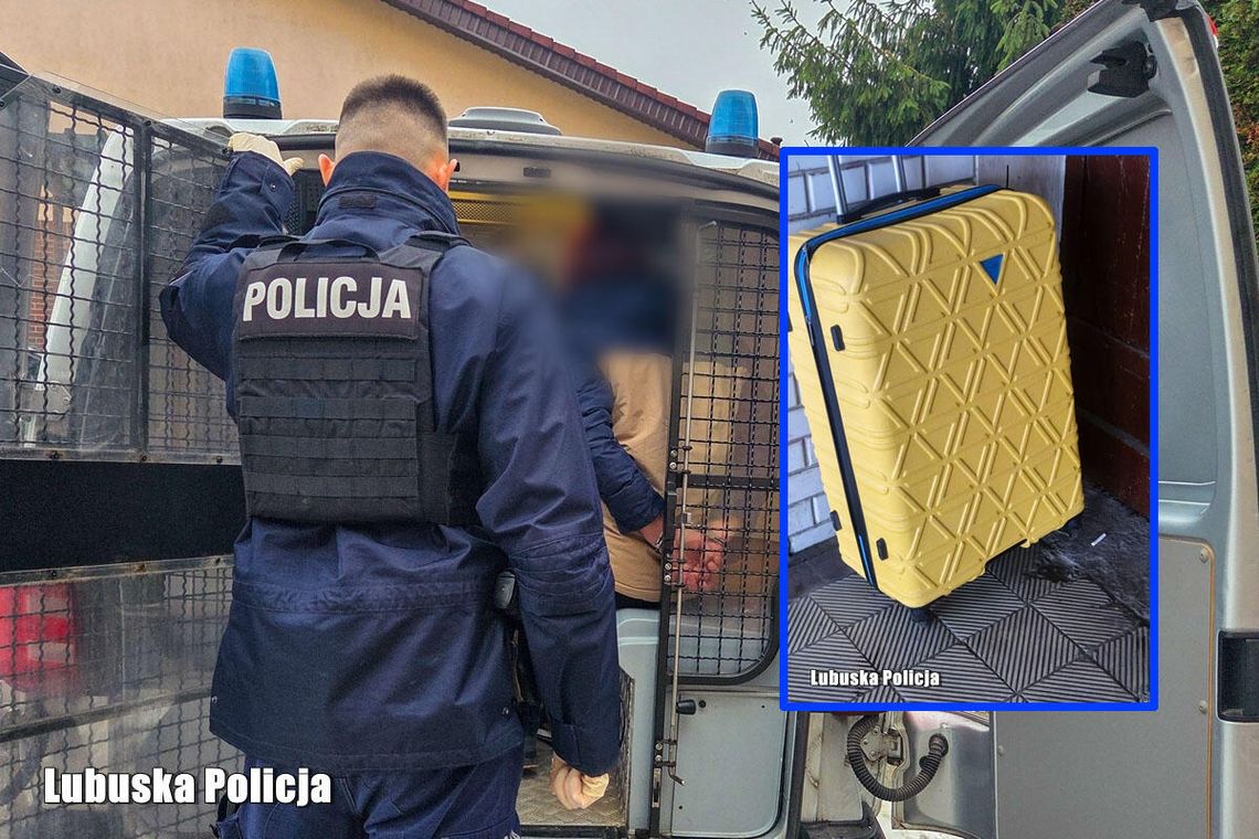 Zostawił na dworcu walizkę i odjechał pociągiem. Mężczyzna został zatrzymany. Grozi mu więzienie Zostawił na dworcu walizkę i odjechał pociągiem. Mężczyzna został zatrzymany. Grozi mu więzienie