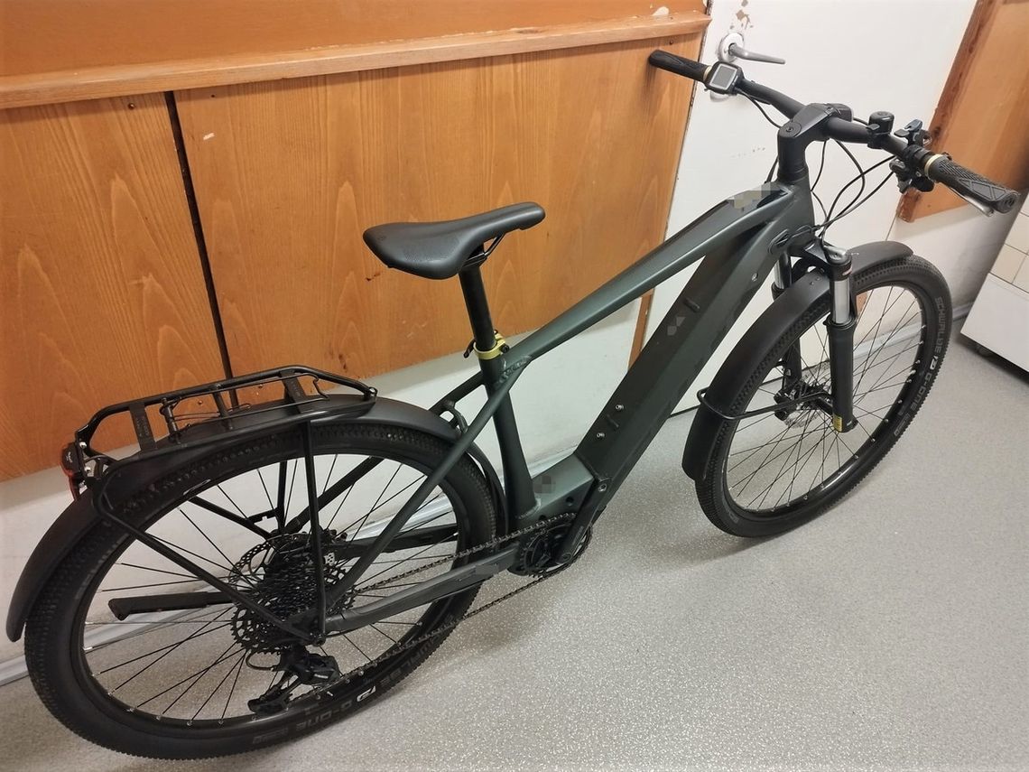 Zuchwała kradzież roweru elektrycznego niemieckiej policji. Jednoślad odnalazł się w Polsce