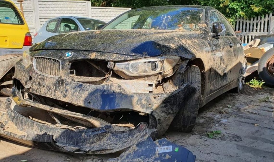 Zwinęli warte 10 tysięcy BMW i wywieźli je na złom. Właściciel rozpoznał jego części