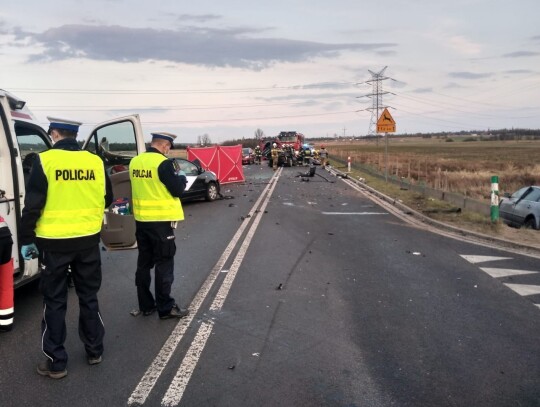 kamiensk radomsko 24.04.2020 wypadek smiertelny dw 484 1