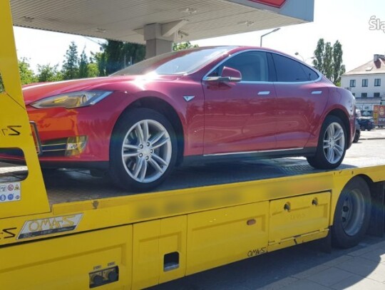 tesla kradziona leasing myslowice warszawa 2