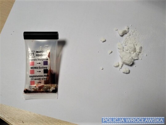 wroclaw nacpany kierowca amfetamina marihuana 2