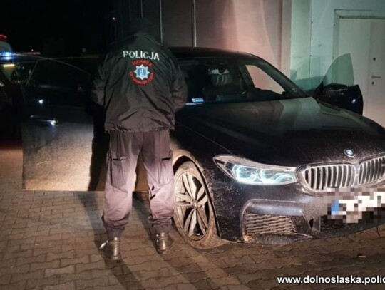 gryfow slaski kradziez bmw 3