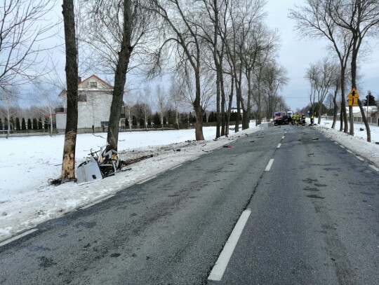 losinno wyszkow wypadek smiertelny 1