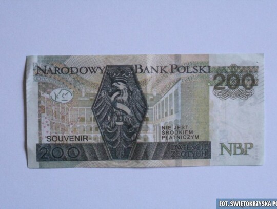 falszywy banknoy ostrowiec 200