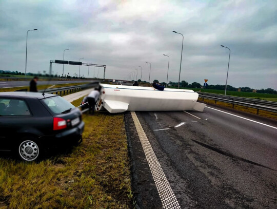 elblag wypadek szybowiec 2