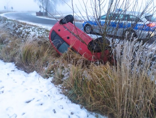 ozarow opel pijany kolizja 2