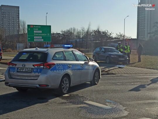 katowice radiowoz bmw wypadek 4