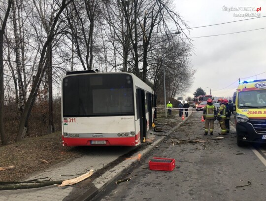 jastrzebie zdroj wypadek autobusu 7