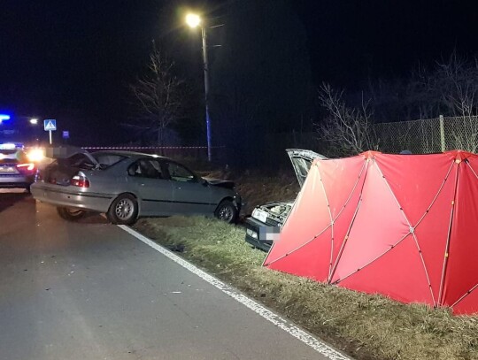 paulinow nissan bmw wypadek smiertelny 3