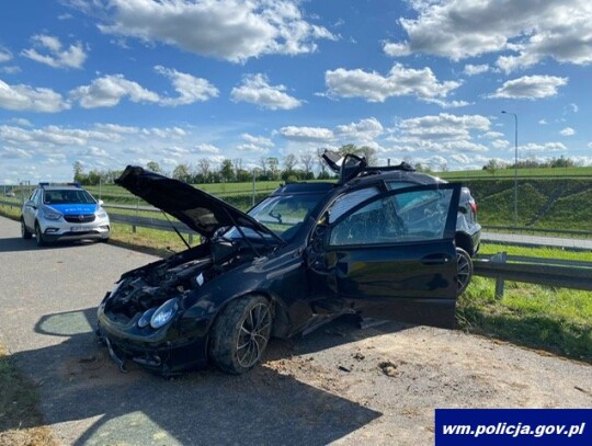 leszczynka mala maldyty wypadek mercedes 1