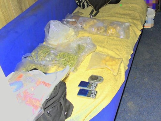 plonsk narkotyki w warsztacue samochodowym 2