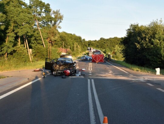 skolyszyn wypadek smiertelny motocyklisty 2