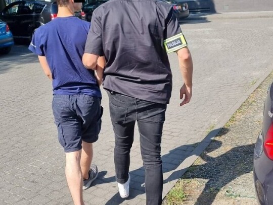 lodz dostawca jedzenia wypadek 1