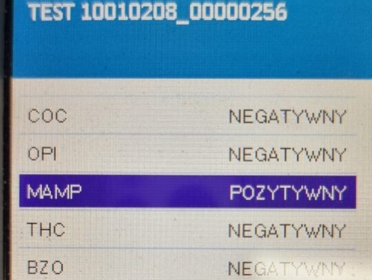 jawor paszowice nacpany kierowca amfetamina metamfetamina